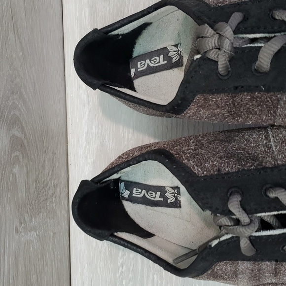 Teva Women Keegan 6046 Suede Comfort Sneakers shoes sz 9 - Picture 6 of 12